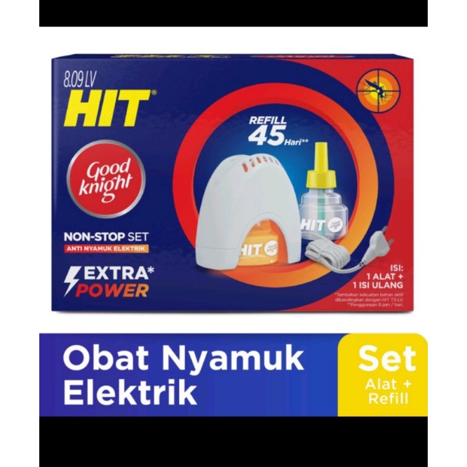 HIT ELEKTRIK ALAT+REFILL PEMBASMI NYAMUK OBAT NYAMUK