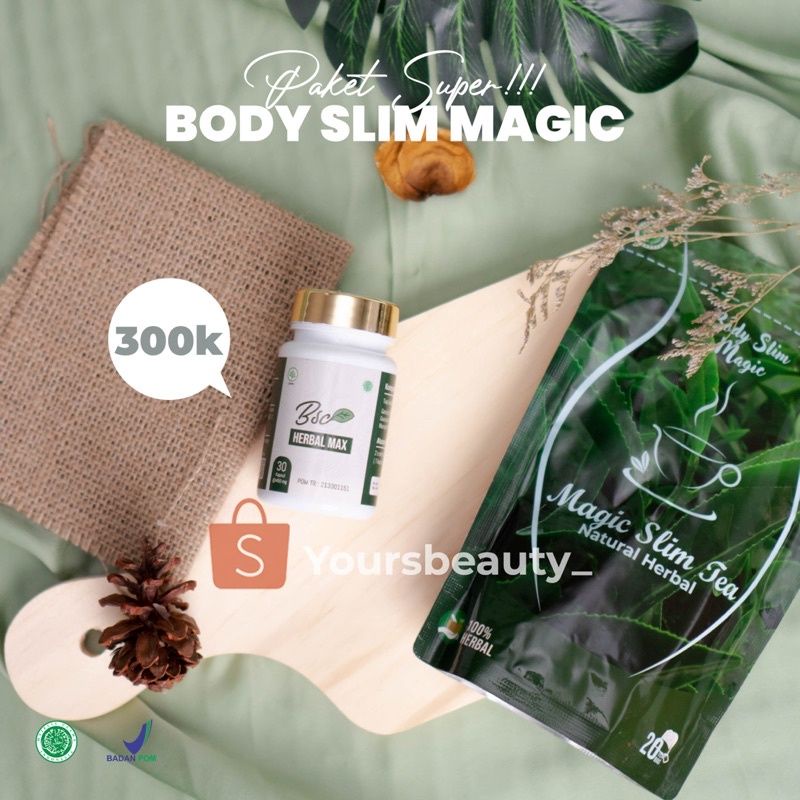 PAKET BODY SLIM MAGIC SUPER