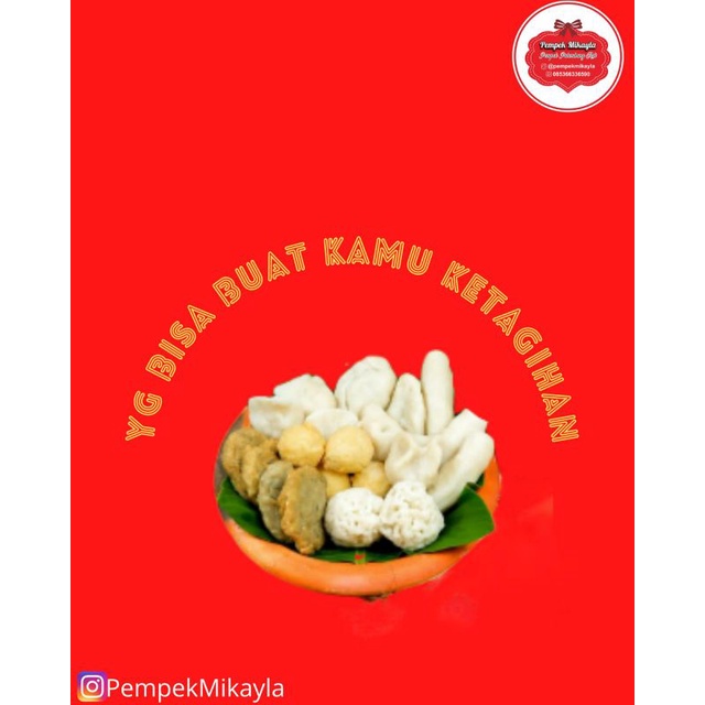 

Pempek Mikayla Isi 25pcs ( Varian Campur )