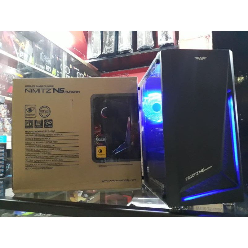 Pc Gaming Intel Core i7-16gb-500gb-ssd 120gb-vga GTX 1050TI 4GB DDR5