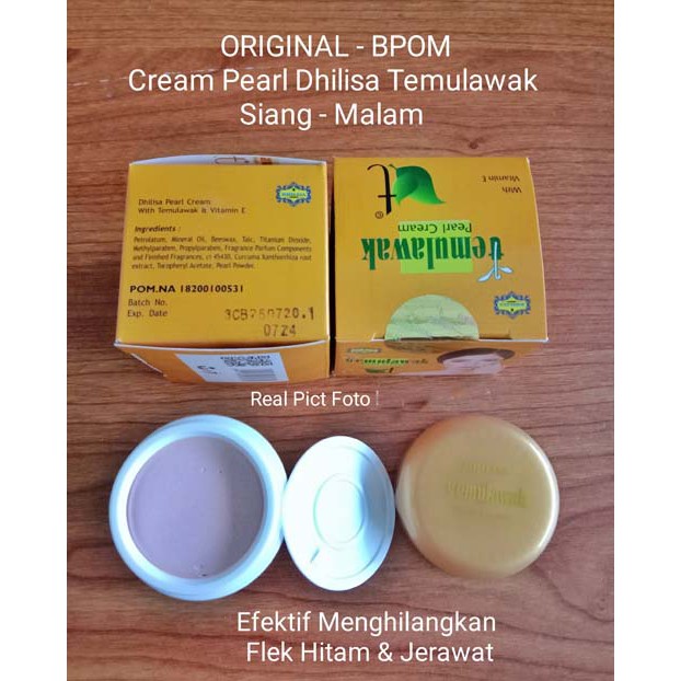 [BPOM] Temulawak Cream Siang Malam