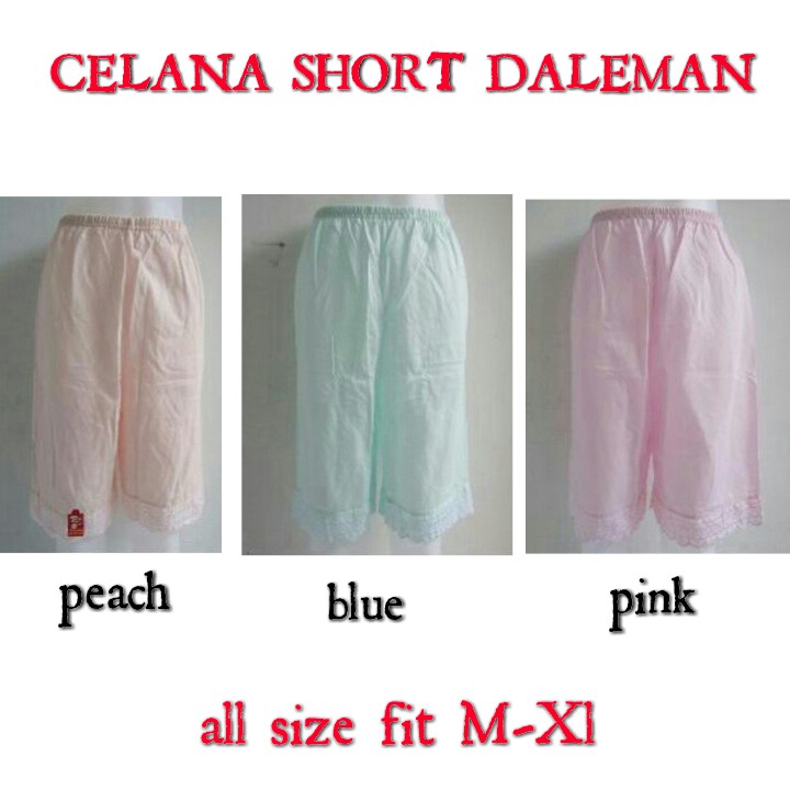 Celana Daleman Cewek Short Brukat Cantik Celana Pendek Dalaman Wanita Golden Nick Size XL XXL