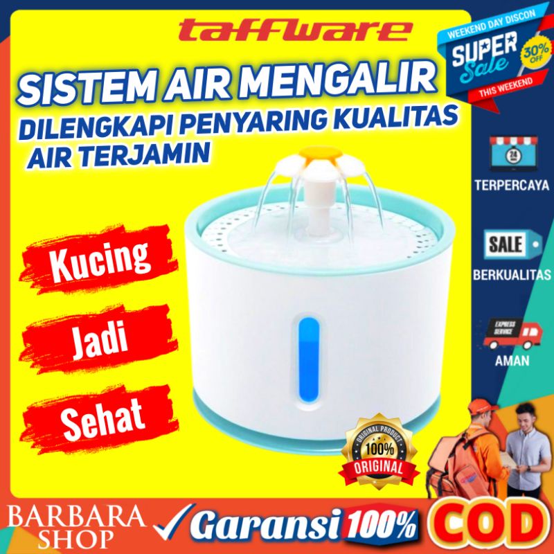 TaffHOME Water Dispenser Fountain Tempat Minum Anjing 2.4L - DR008