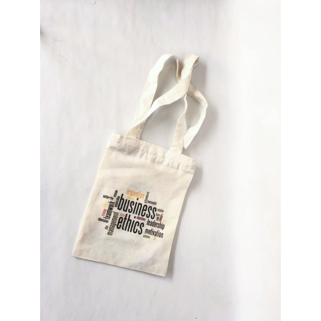 (FREEDESAIN) TOTEBAG GOODIEBAG Custom Souvenir Satuan Murah