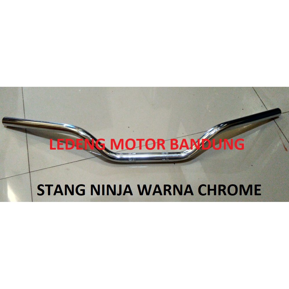 Stang Stir Kawasaki Ninja Variasi Black Silver Red Blue Crome Gold