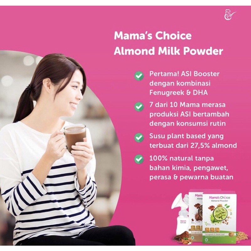 Asi Booster Almond Milk Powder Mama’s Choice