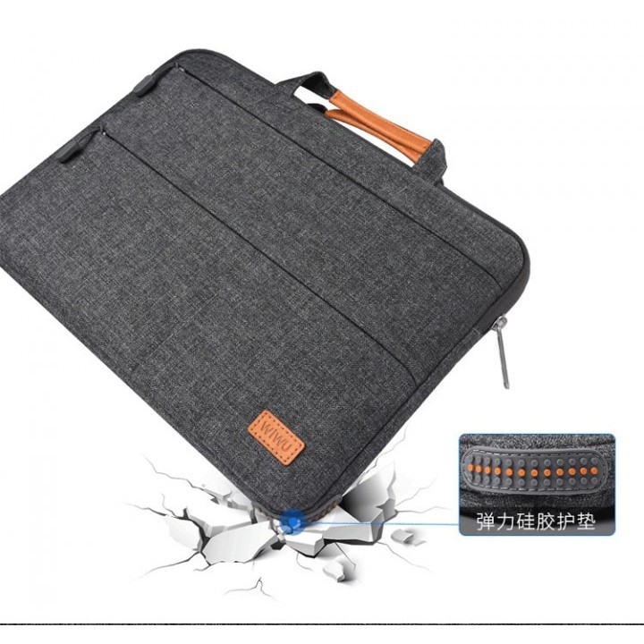 WIWU QB-T1333 15.4 Inch Waterproof Laptop Stand Sleeve Bag