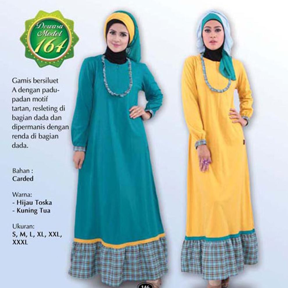 New Baju Gamis Qirani Terbaru Qd 164 Stok Terbatas Save 48