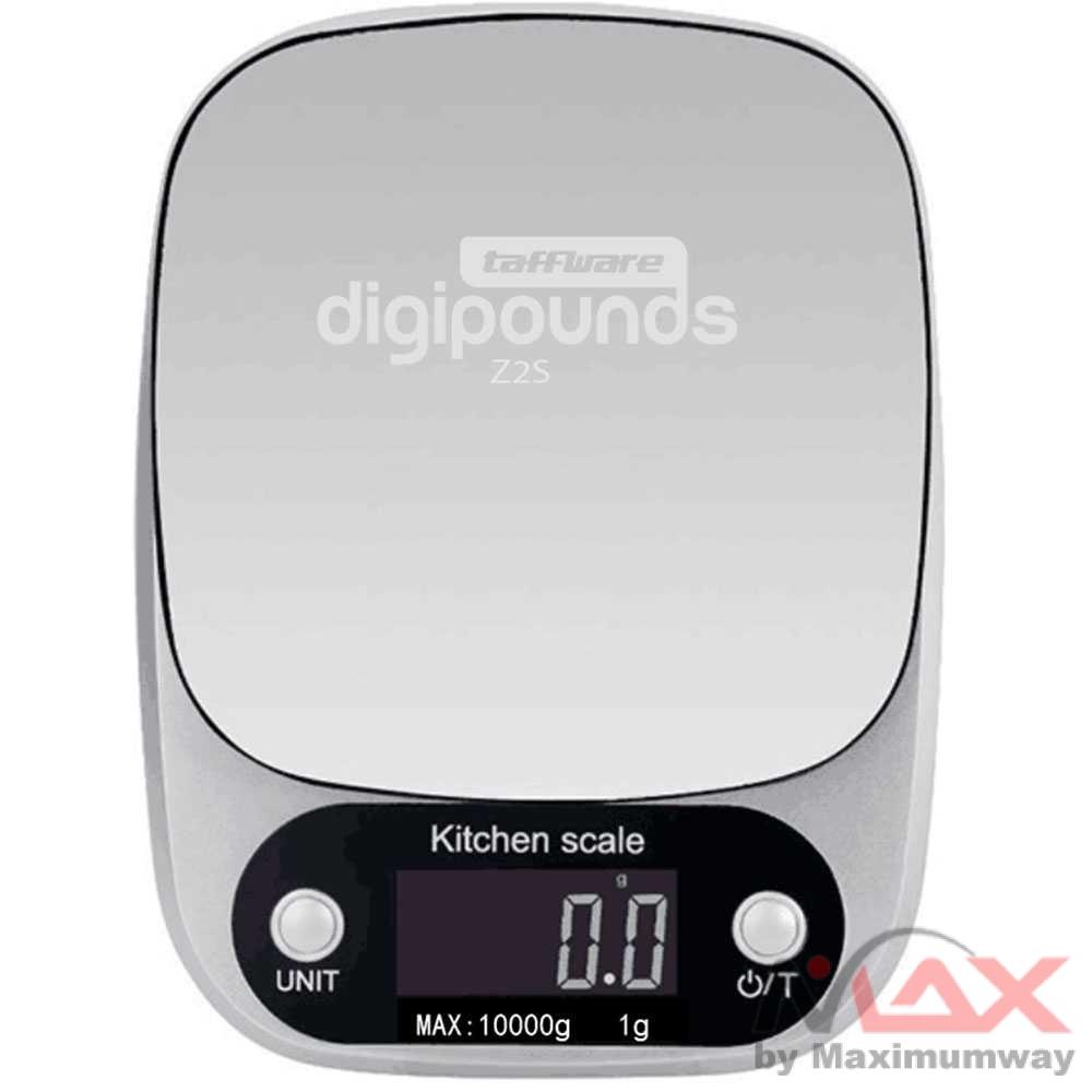 Digipounds Timbangan Dapur 10kg akurasi tinggi Digital elektronik Kitchen Scale 10kg 1g Upgrade Digital Food Scale 3kg 5kg 10kg High Capacity Accurate Weighing Stainless Steel Electronic Kitchen Scale Tare Digital Kitchen Scales,0.1G Precision Digital Kit