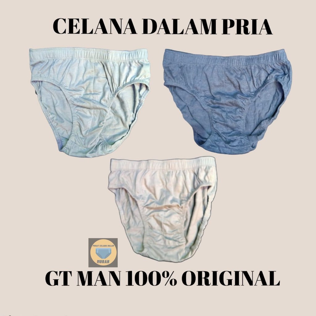 CELANA DALAM GT MAN 100% ORIGINAL / CELANA DALAM PRIA/ SEMPAK PRIA