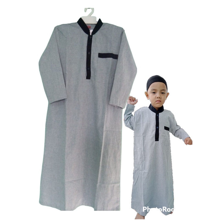 Baju Muslim Gamis Anak Laki Laki 3 - 13 Tahun