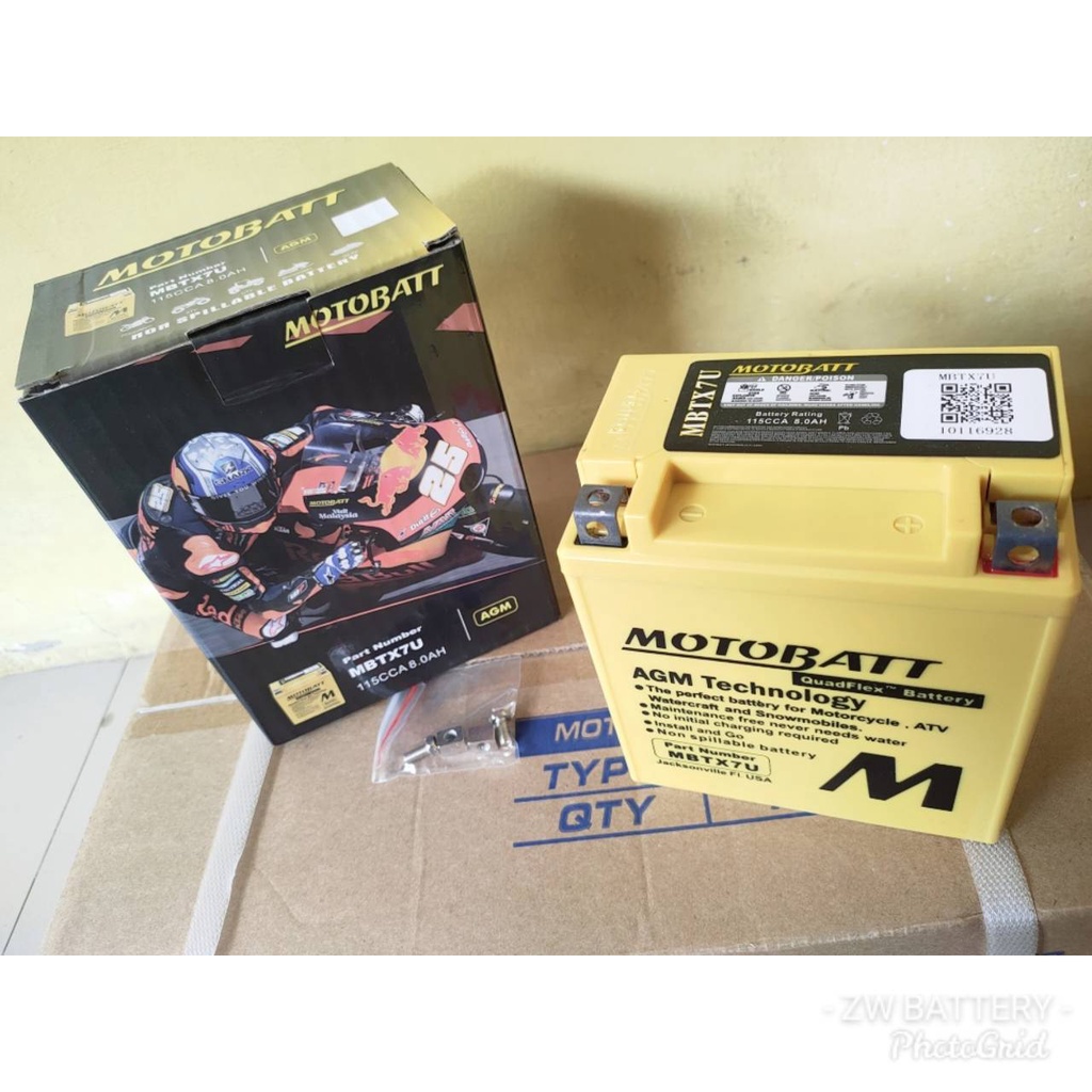 AKI MOTOR VESPA S150, LIBERTY, LX 150 MBTX7U MOTOBATT GEL