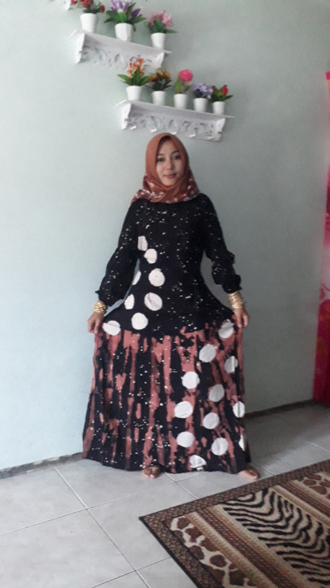Gamis Twil Malaman Rayon Super By Hd.id Batik [ Bisa Cod ]