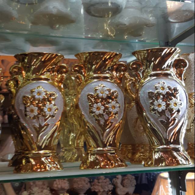 Pajangan Set 3 Pasir - Jual Pajangan lemari kaca - Dekorasi rumah - Dekorasi lemari kaca