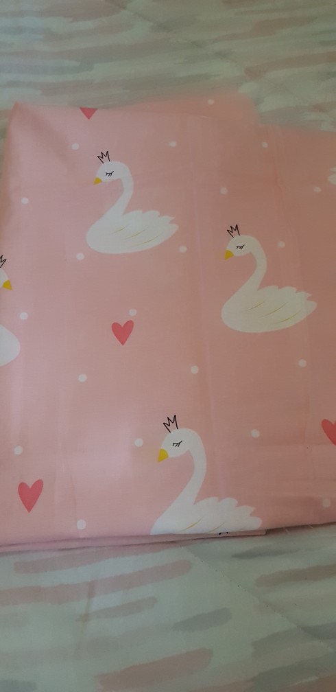 Swan Princess - Kain Katun Sprei Lokal Meteran Star Deluxe