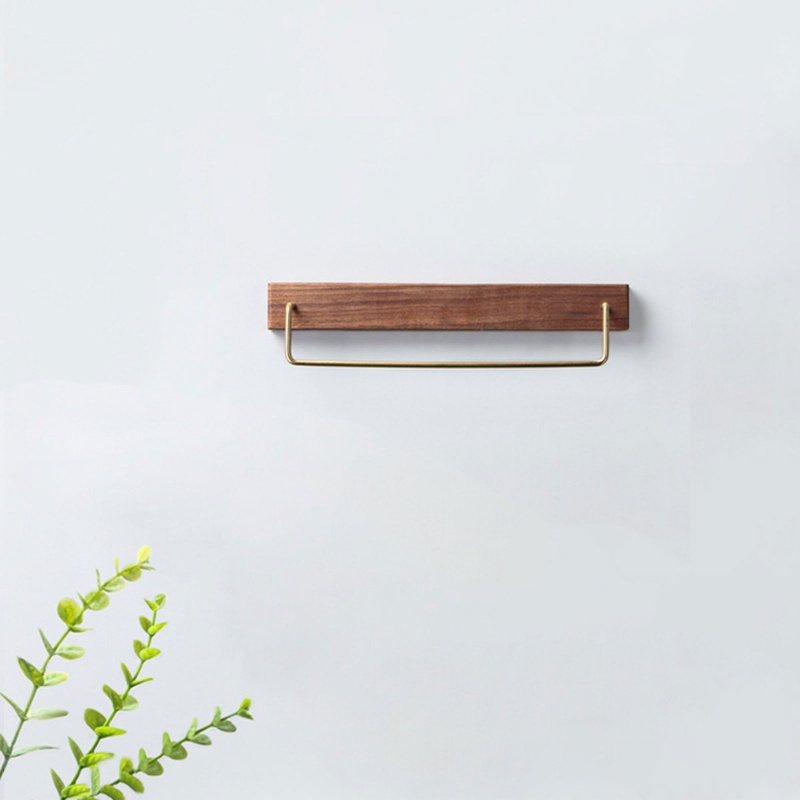 Rak Holder Penyimpanan Handuk Bahan Kuningan Tahan Air Untuk Kamar Mandi