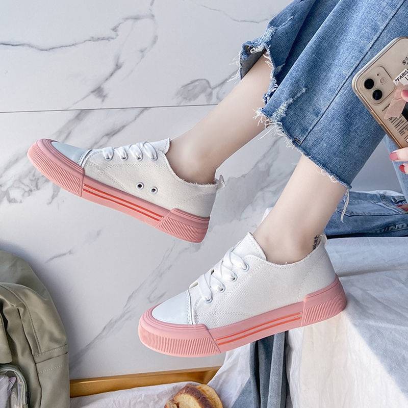 Sepatu Sneaker Wanita Putih Sepatu Cewek Import Korea Spatu Sneakers Perempuan Terbaru SP-201