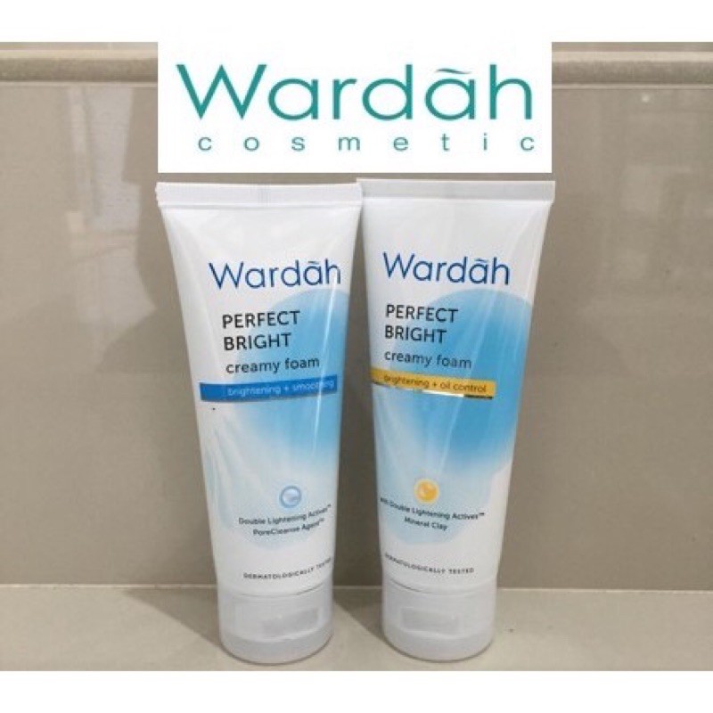 ✿ELYSABETHME✿ 🅆 🄰 🅁 🄳 🄰 🄷 wardah beauty PERFECT BRIGHT face wash sabun cuci muka facial washing  skincare halal