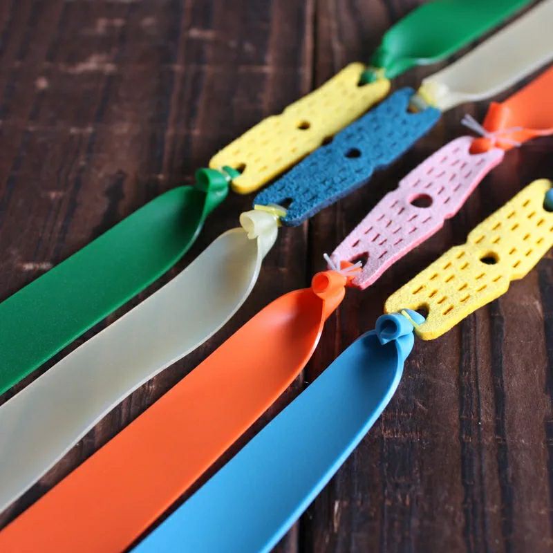 SIPON Karet Ketapel Flat Siap Pakai Flatband Slingshot with Pouch 5 PCS