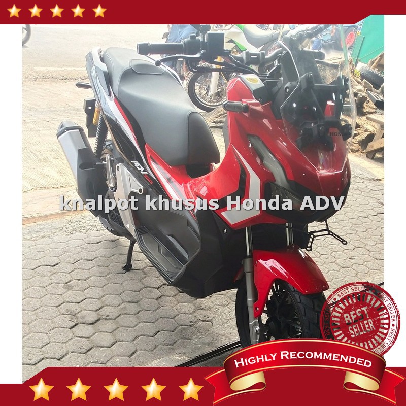 Promo Knalpot Honda ADV 150 stukigi Knalpot Standar Racing ADV 150 full system stainles