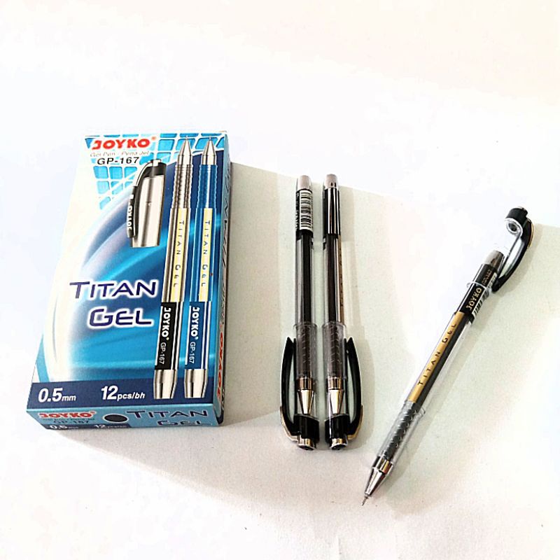 

PULPEN GEL JOYKO TITAN GEL 0.5 mm HARGA ECERAN 1 PCS