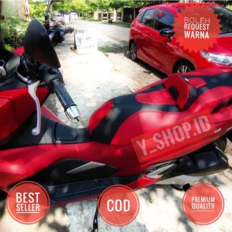 Sarung Kulit Jok Motor Pcx 150 160 Cc Modif Eropa Kulit MBtech Original