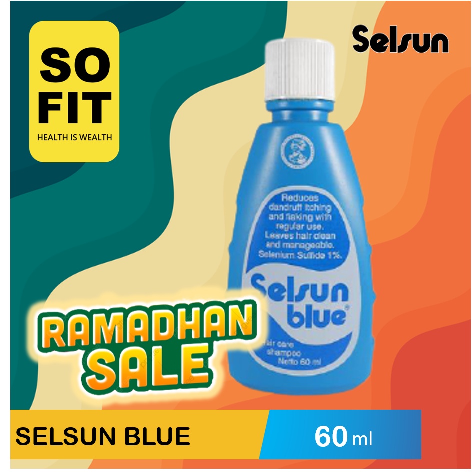 Selsun Blue Shampoo 60ml / Selsun Shampoo