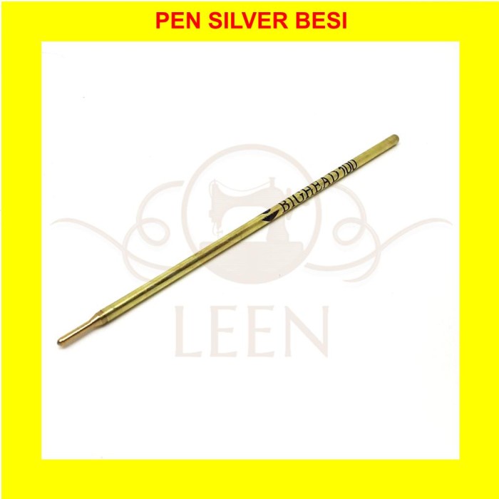 Bolpen / Pen Besi Silver untuk Pola Kain, Kulit, Oscar, Spon LEEN