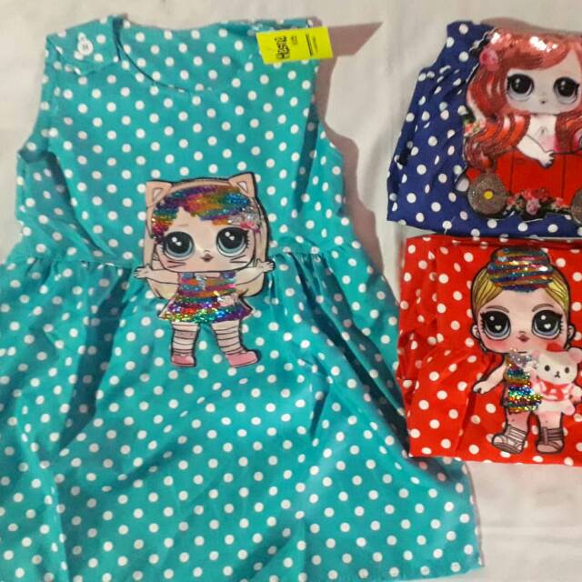 Ready dress anak LED bahan katun utk umur 1-4 thn cek fb dek'yenny meira wahyuningsih ya saaaaaayyyy