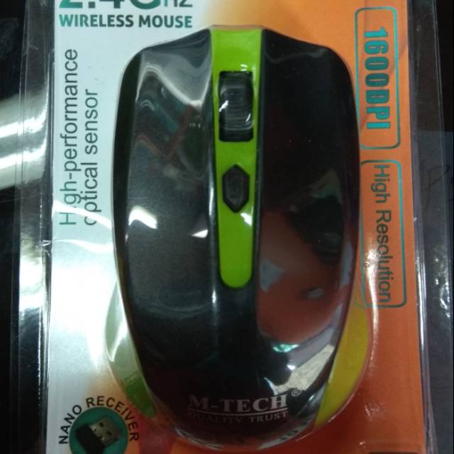 Mouse Wireless M-Tech Mouse wireless standar murah