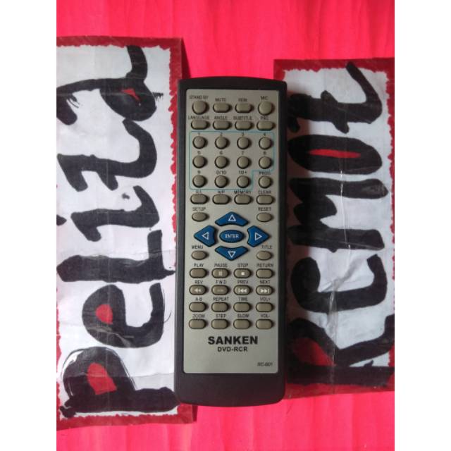 remot Dvd player sanken original