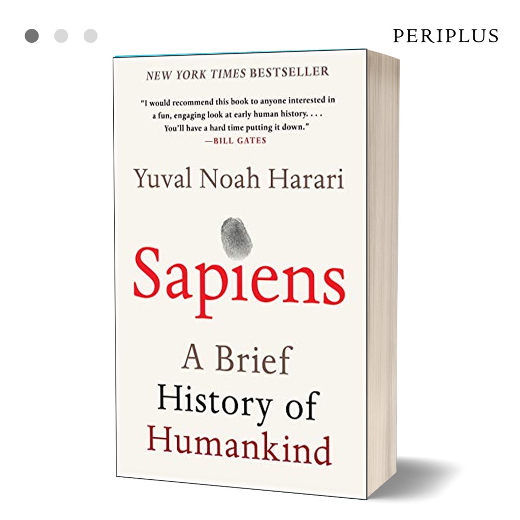 Sapiens: A Brief History of Humankind - 9780062316110 - Buku Ori Periplus