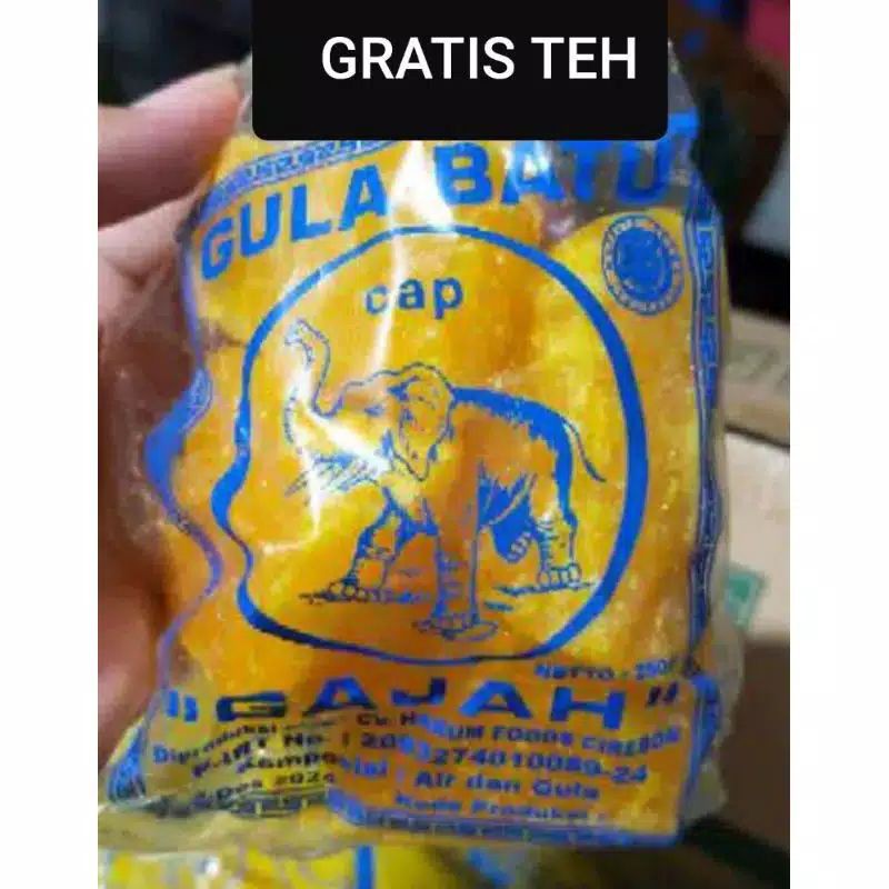 

@250gr gula batu cap gajah asli cirebon