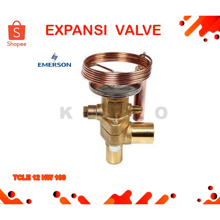 Ekspansi Emerson 12 HW / thermal expansion valve TCLE 12 HW 100