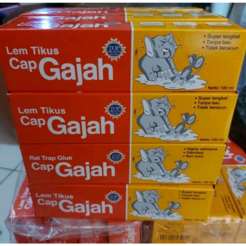 

Lem Tikus odol Cap Gajah 100 Gram