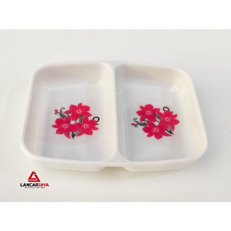 Lepek Sekat Melamin, Lepek Bumbu, Lepek Sambal