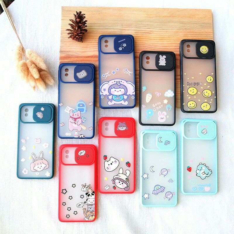 CASE SLIDE KARAKTER  SAMSUNG A01CORE A10S A30 A32 A51