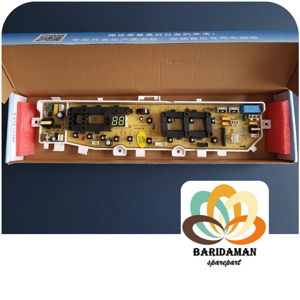 MODUL PCB mesin cuci Samsung Diamond Wobble WA70H4000 WA80H4000 WA85H4200 WA11F5S3