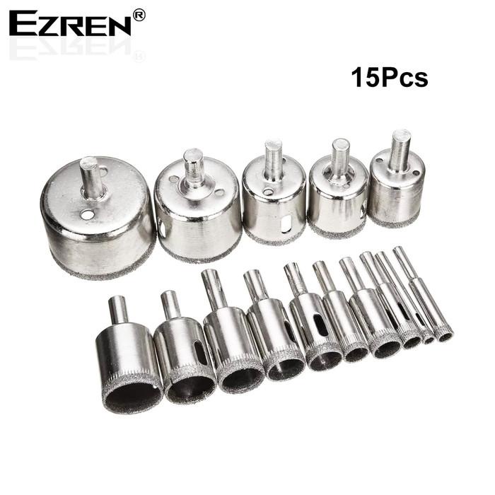 Mata Ezren Ez-0511 Holesaw Mata Bor Bulat Pelubang Kaca Pembolong Keramik
