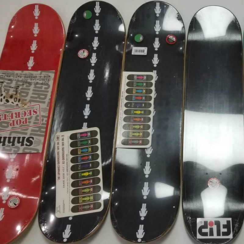Gadis flip SKATEBOARD DECK 31 * 8laksel Double Goyang 27cm SKATEBOARD Maple Kanada Ditekan Dingin Celup Papan Soket Kaki Dalam