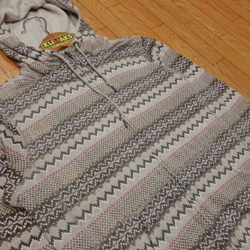 ZIP HOODIE UNIQLO NAVAJO