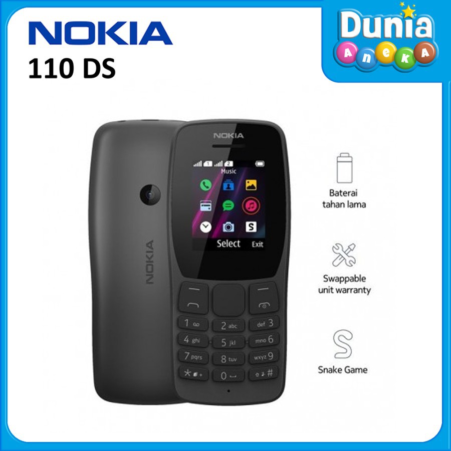 HANDPHONE NOKIA 110 DUAL SIM (2019)