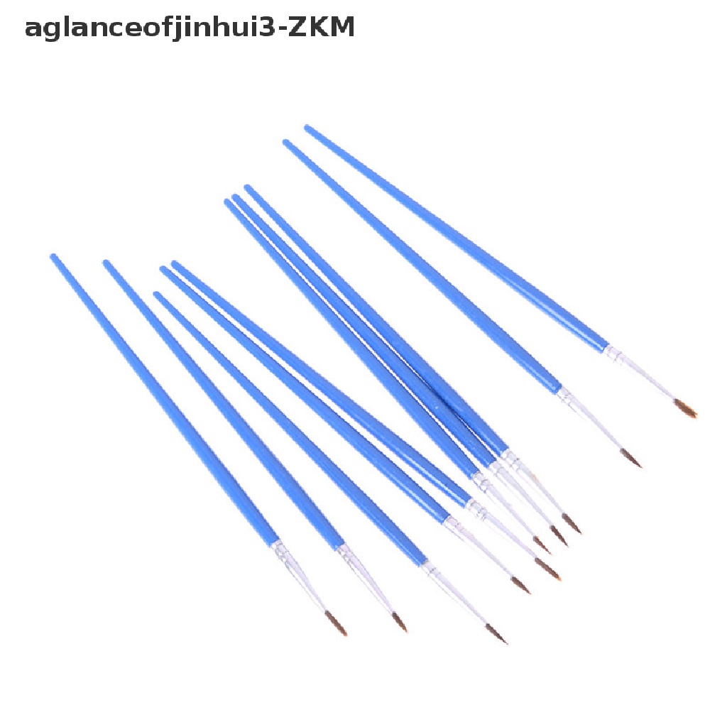 (AGID) 10pcs Kuas Lukis Anak