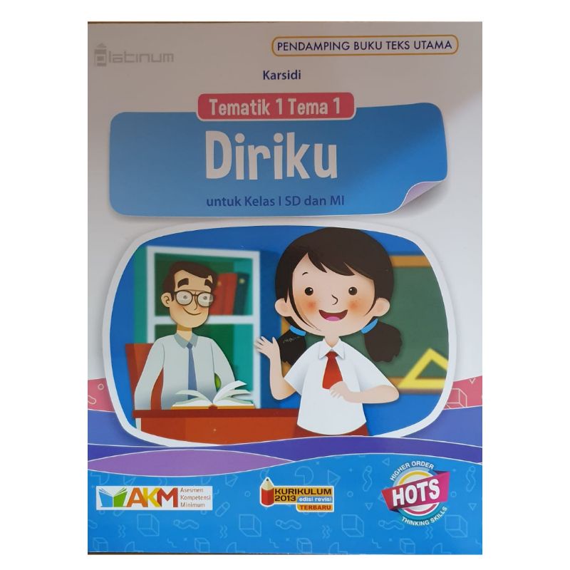 Platinum - Buku Pelajaran Tematik 1 Tema 1 s/d 8 SD Kurikulum 2013