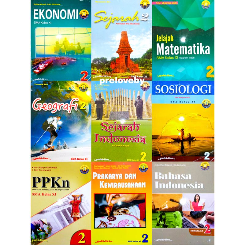 Ekonomi Jelajah Matematika Geografi Sosiologi Bahasa Indonesia Prakarya dan Kewirausahaan Sejarah In