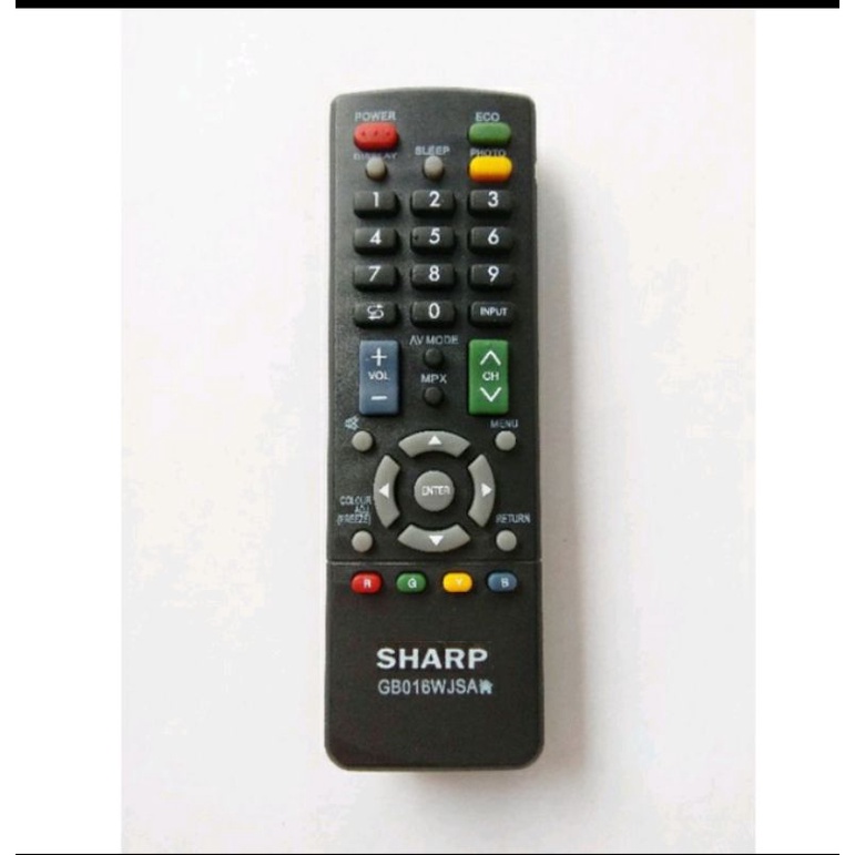 REMOT/REMOTE TV SHARP LED/LCD AQUOS GB016WJSA Tanpa setting