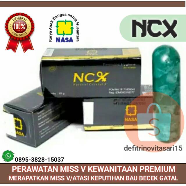 NCX PERAWATAN MISS V KEWANITAAN PREMIUM -Merapatkan miss v -Atasi keputihan bau becek gatal