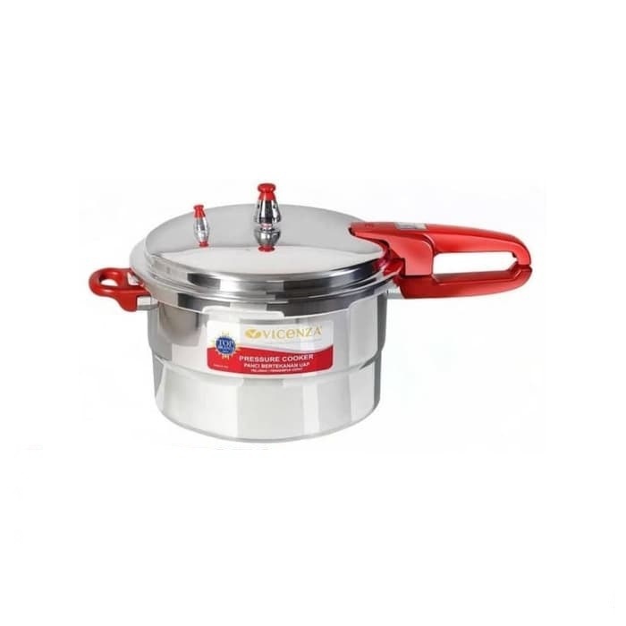 Vicenza Pressure cooker Panci Presto 8 Liter V - 324 R - Merah