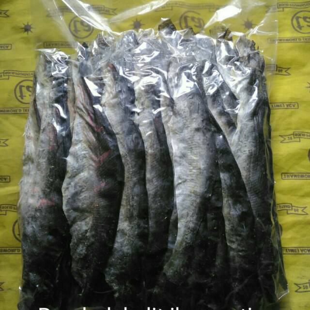 

Rambak kulit ikan patin (mentah)