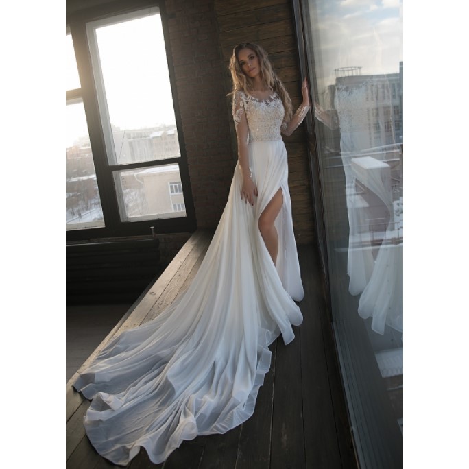 mermaid gaun pengantin putih ekor